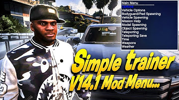 How to install simple trainer (2022) GTA 5 mods