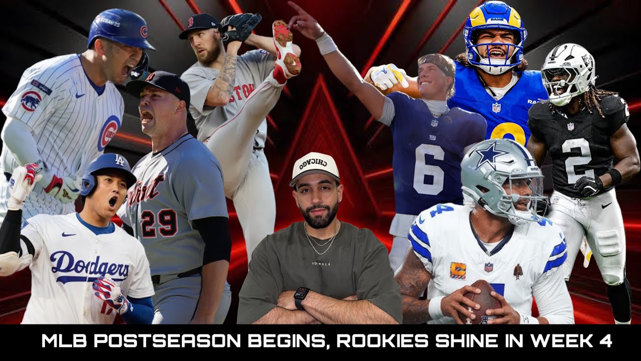 MLB POSTSEASON BEGINS, ROOKIES SHINE IN WEEK 4 - FIGURES OF SPORT ...