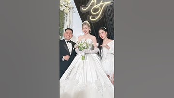 Bắt Hoa Cưới Trong Đám Cưới Trần Thanh Tâm - Trâm Đô #shorts