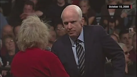 Flashback: McCain tells supporter Obama is 'a decent...