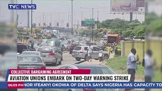 Aviation Unions Embark on Two-Day Warning Strike
