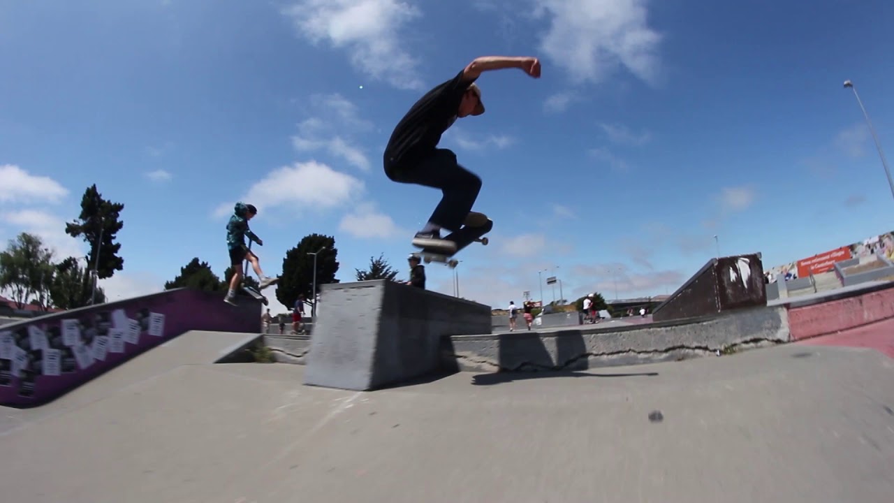 skating in christchurch YouTube