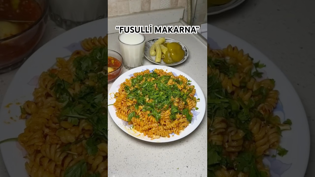 Fusulli Makarna Tarifi #yemektarifleri #food Fusulli Makarna Tarifi #yemektarifleri #food