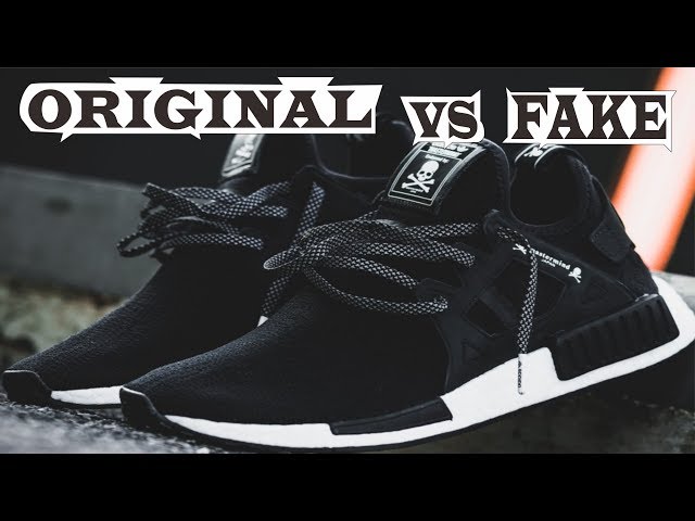 bit mærkelig Sway Adidas Consortium x Mastermind Japan NMD XR1 MMJ Original & Fake - YouTube