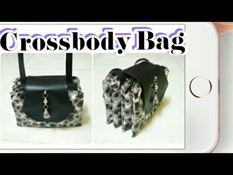 DIY : Designer Crossbody Bag (Sling Bag) Tutorial By Anamika Mishra - YouTube