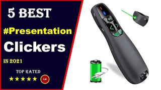 ✅ Top 5: Best Presentation Clicker With Laser Pointer 2023 [Tested & Reviewed]