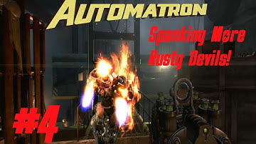Fallout 4 Automatron DLC Walkthrough Episode #4 - Spanking More Rusty Devils