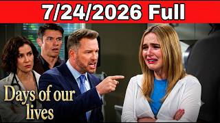 Days of our Lives Today 7/24/26 Full Episode Recap 720HD | DOOL Friday July 24, 2026