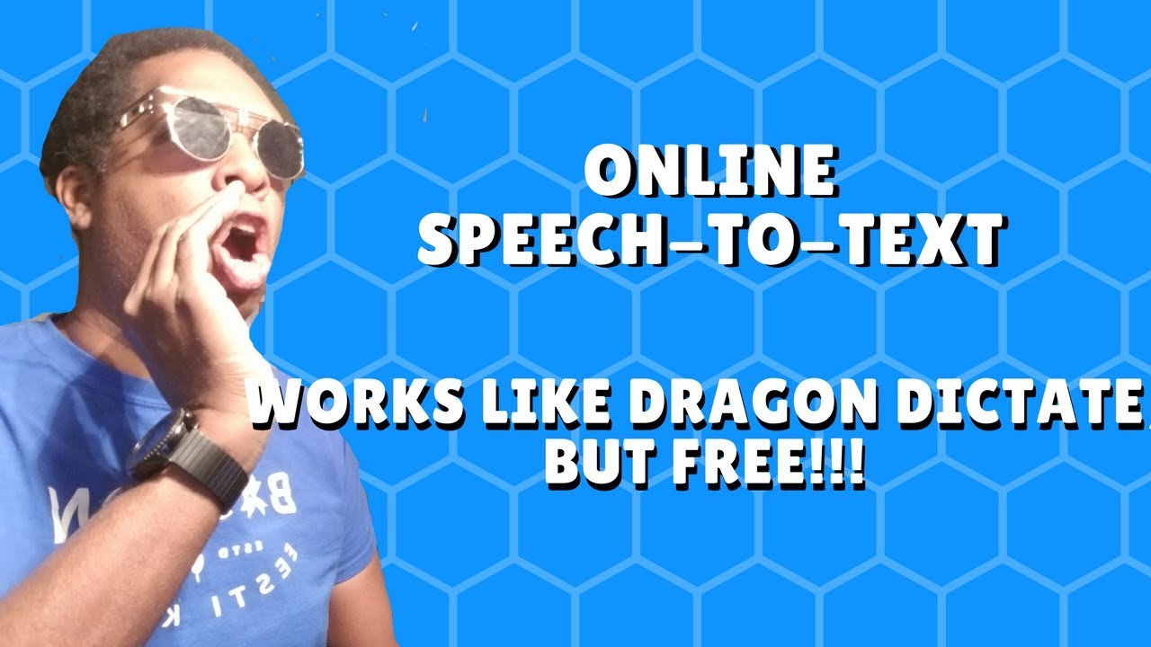 online speech to text in english