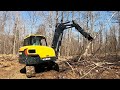NEW 2021 Hyundai HX85A Excavator - Trying it out on the Homestead