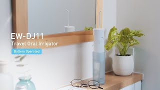 Panasonic Travel Oral Irrigator EW-DJ11 with Battery Operation (Asia)