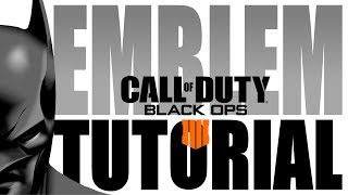 COD Black Ops 4 - Batman Emblem Tutorial