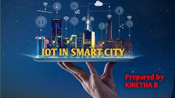 IOT IN SMART CITY