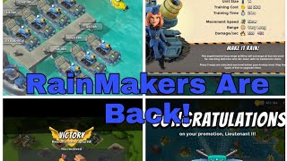 Super OP Troop! RainMakers Are Back In Boom Beach!!