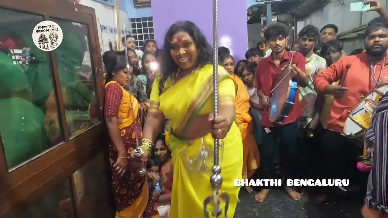 SRI ANGALAPARMESHERI SHAKTHI KARAG FESTIVAL KARAGA POOJARI RUPA AMMA KARAGA 2025 #angalaparameshwari