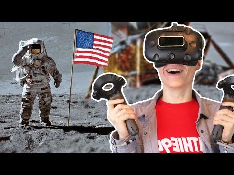 Apollo 11 HD VR Simulator Experience - Rocket Launch, Moon Landing & Spaceship Docking