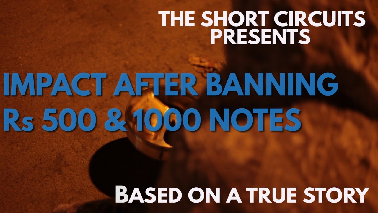 A True story after Modi's ban of Rs 500 and 1000 notes 