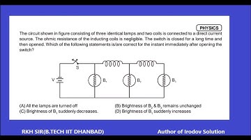 A good question based on EMI concept explained by RKH Sir