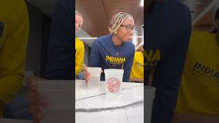 Indiana Fever water cup challenge