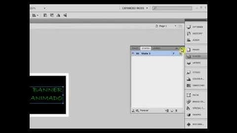 Criando BANNER ANIMADO no Fireworks CS4