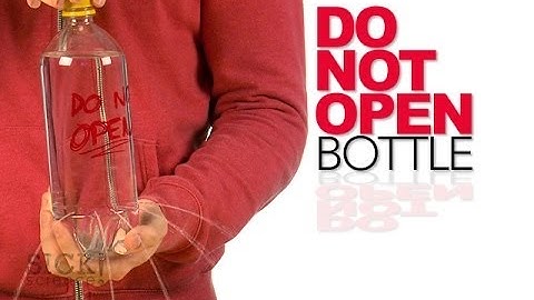 Do Not Open Bottle - Sick Science! #184