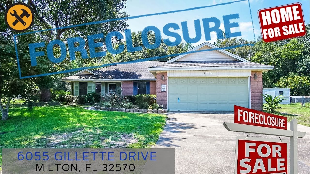 Foreclosure in Milton Florida 32570 YouTube