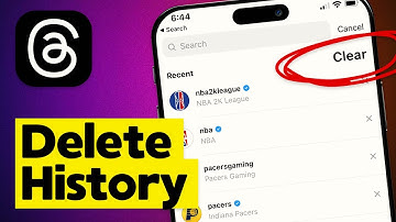 How to Clear Search History on Threads App