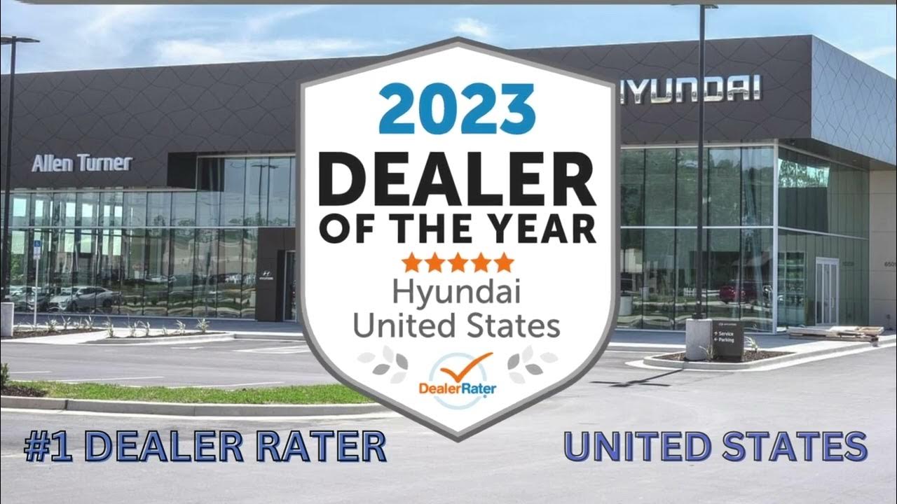 Allen Turner Hyundai Dealer Of The Year in the United States! YouTube