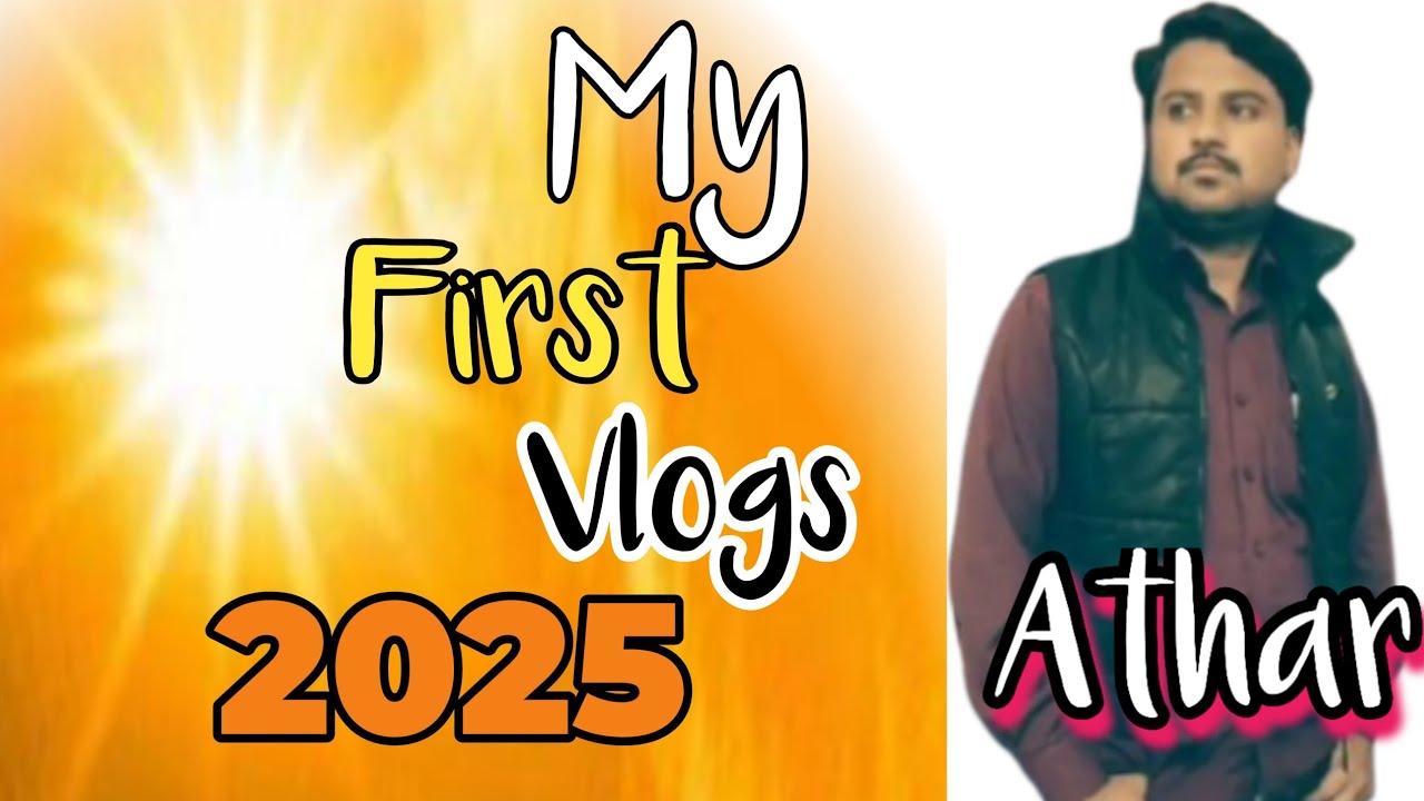 My First Vlogs 2025 | Happy New year | journey vlogs - YouTube