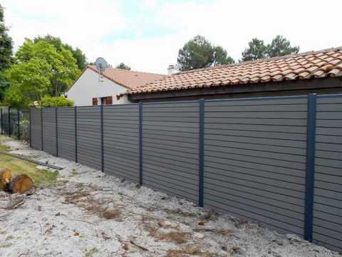 labor cost to install a wood plastic fence - YouTube