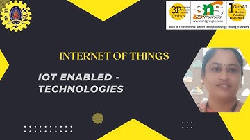 IOT Enabled Technologies -(Part 2) | Internet of Things | SNS Institutions