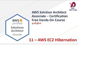 11 - AWS EC2 Stop with Hibernation | Hibernate AWS EC2 instance | Practical in Tamil