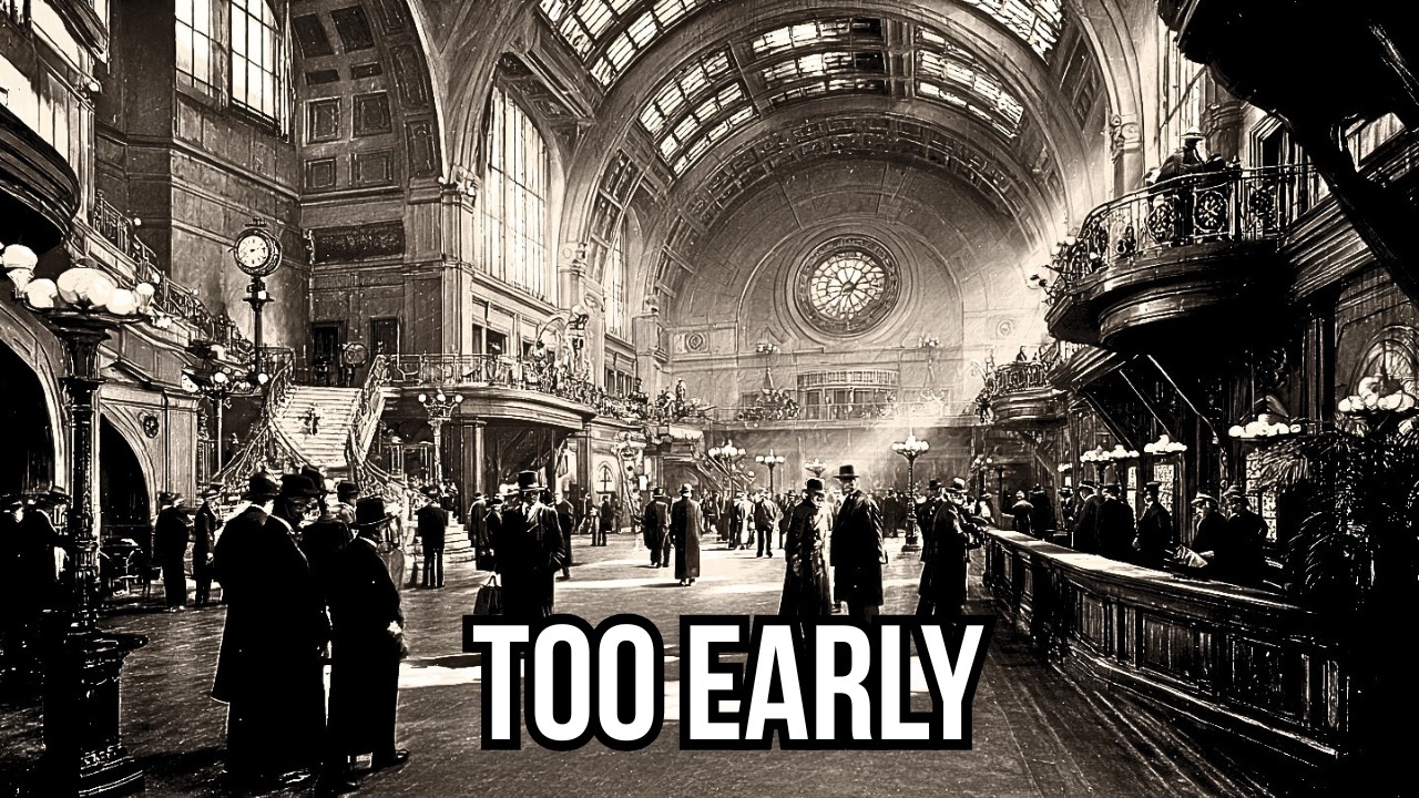 They Built These Train Stations Before Electricity Was Supposed to Exist