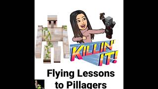 Iron Golem Giving Flying Lessons