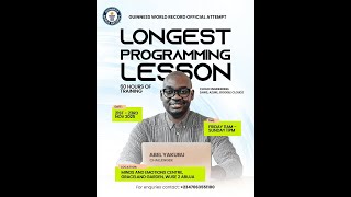 Guinness World Record Attempt For The Longest Programming Lesson