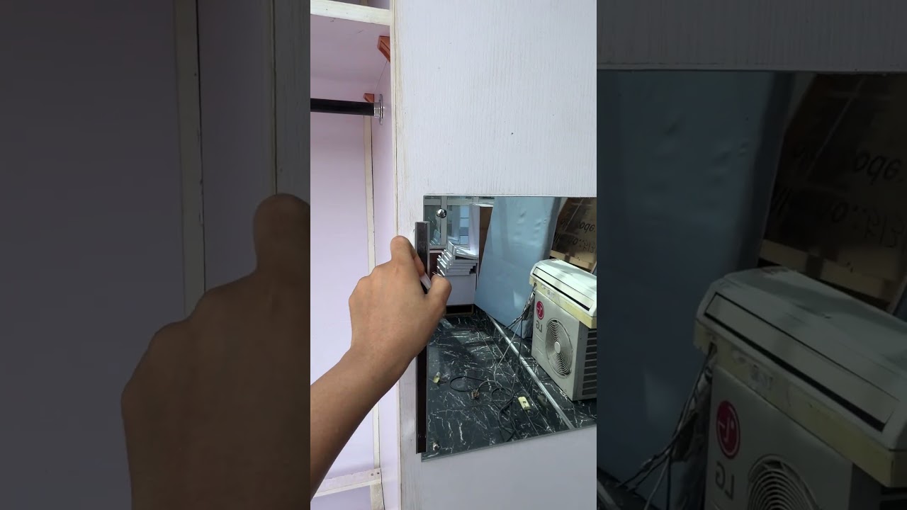 Wardrobe With Mirror