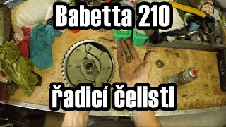 Babetta 210 - spojka řadicí - řazení 2 stupně - návod ⚙️ 🔧