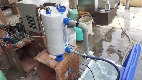 Review chạy thử máy lạnh hải sản keentech 3hp cho tôm alaska