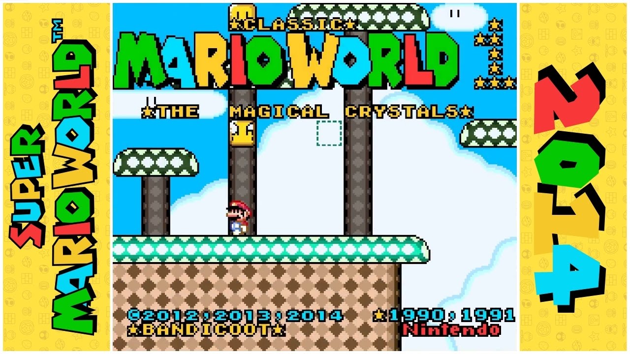 Classic Mario World The Magical Crystals