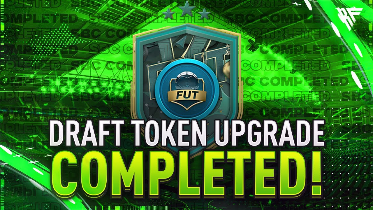 Draft Token Upgrade SBC & Winter Draft Objective Completed - Tips ...