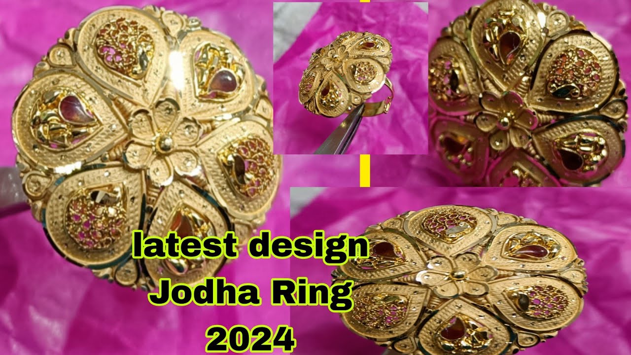 5 Best jodha ring Design 💫 | Ring for women 💍 | 2023 best | #fashion  #gold #ring - YouTube