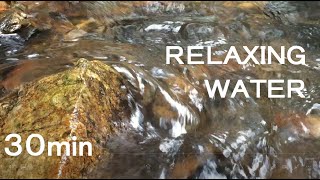 自然の音色　水の流れる音  nature soundーrelaxing water sound【natural sound radio】