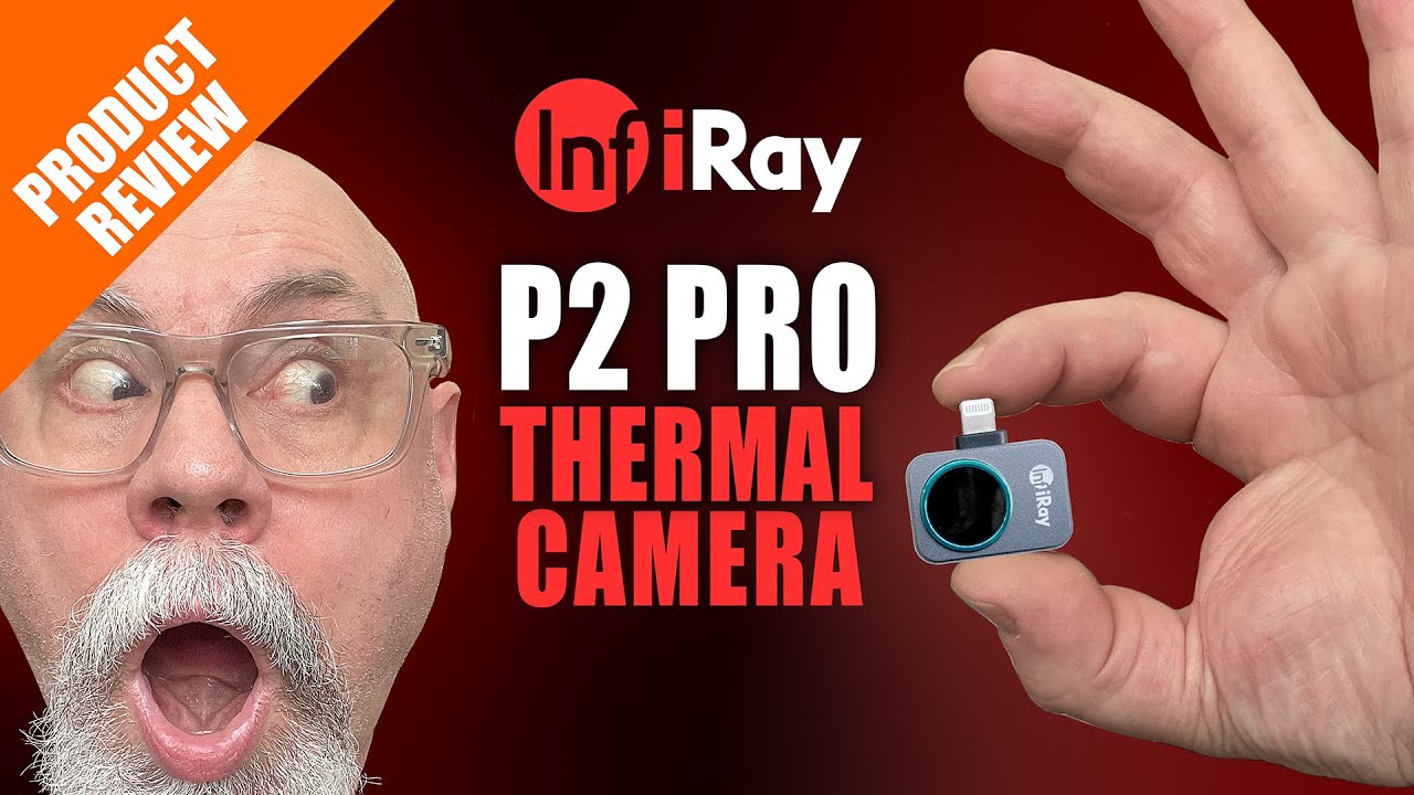 Caméra thermique InfiRay P2 Pro avec une grande précision de la plage de  mesure