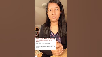 New York State Teacher Certification Test -EAS (Educating All Students)