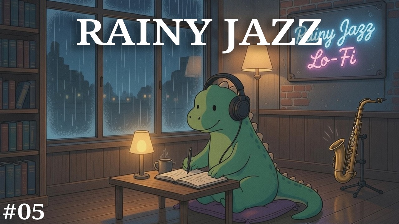 Rainy Jazz Lo Fi Series #05☕🌧️