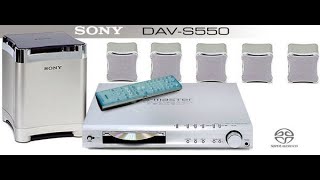 RESTORATION OF SONY DAV - S550 AMPLIFIER. PART 2 - YouTube