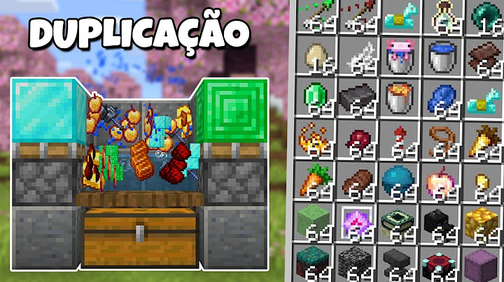 MELHOR BUG de DUPLICAÇÃO no Minecraft Bedrock 1.21