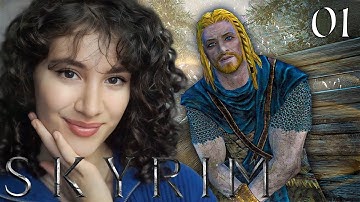 My First Time EVER Playing SKYRIM! (Part 1)