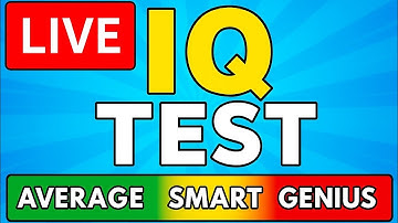 🧠 Ultimate Brain IQ Test 🔥 | Let’s Go Live! 🎥