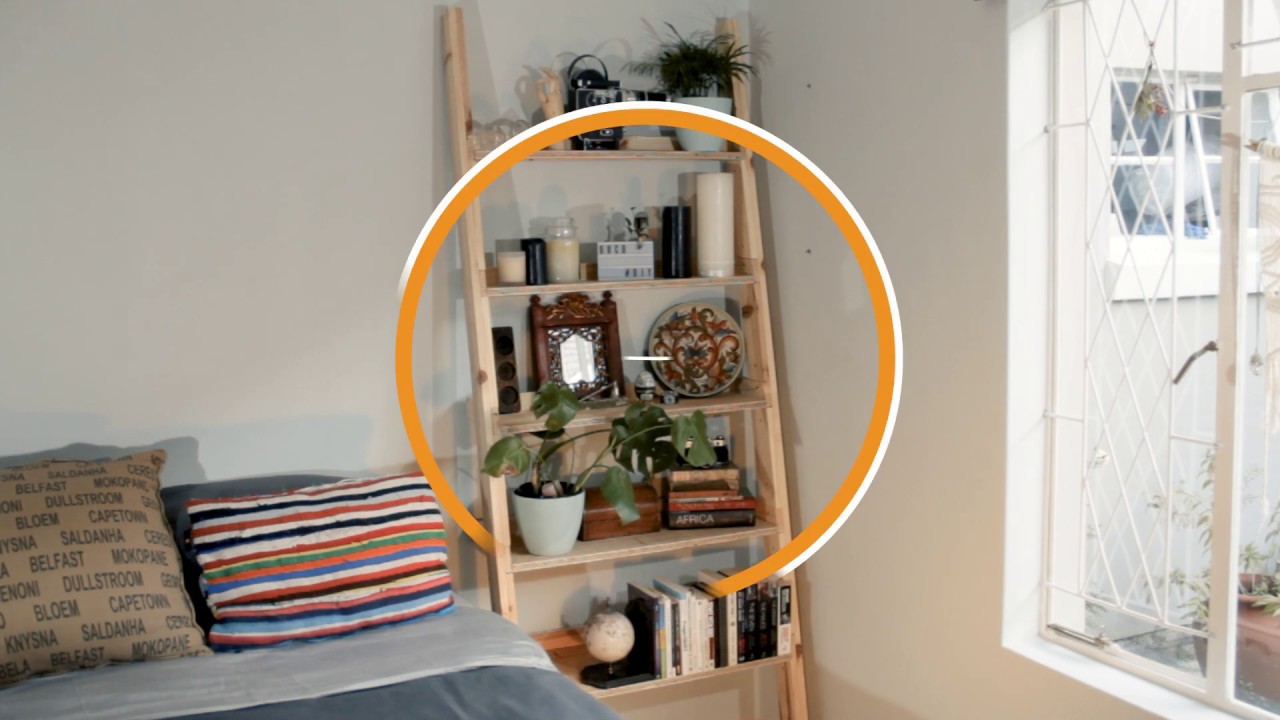 Diy Video Build A Leaning Shelf Youtube